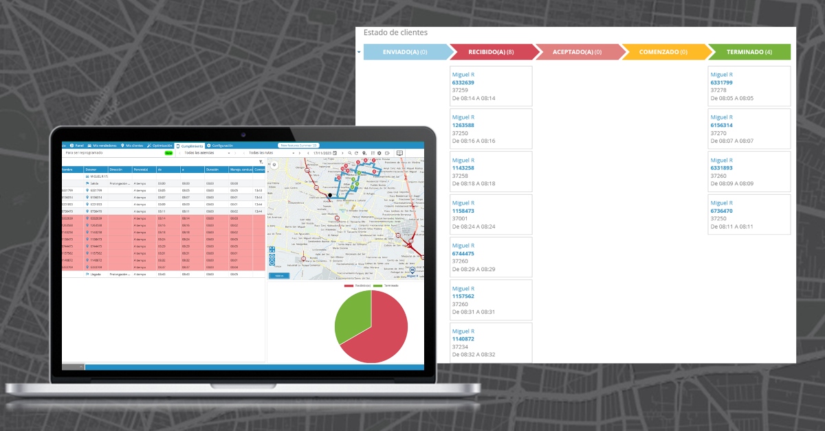 Seguimiento y monitoreo de rutas en tiempo real con TourSolver